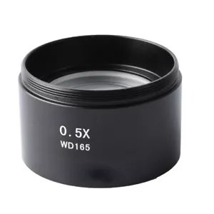 KOPPACE 0.5X Stereo Microscope Barlow Lens 165mm Working Distance Objective - Picture 1 of 7