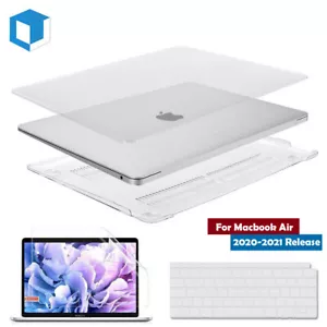 For Macbook Air 13" Clear Hard Case Keyboard & Screen Cover A2337/A2179 2020 M1 - Picture 1 of 9