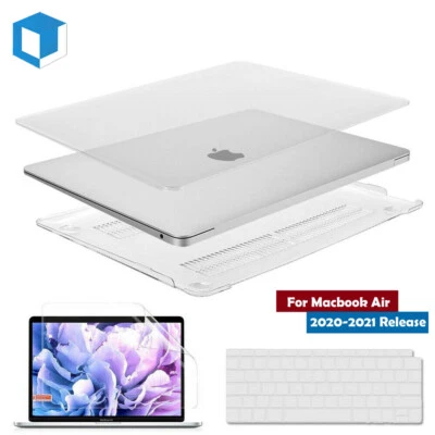 For Macbook Air 13" Clear Hard Case Keyboard & Screen Cover A2337/A2179 2020 M1 - Image 1 of 4