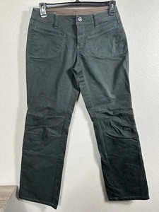 Kuhl Pants Size 8 Womens Green Outdoor Cargo Hiking Camping Stretch RN# 108846 - Picture 1 of 7