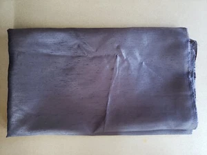 1 Yard L x 60 Zoll B Marineblau Satin Strukturstoff - Bild 1 von 2