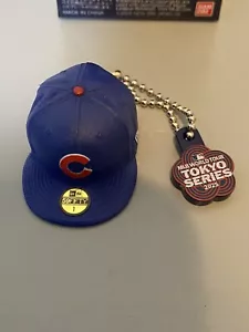 2025 Mlb Tokyo Series Hat Keychain 59Fifty Chicago Cubs Gashapon Imanaga - Picture 1 of 3