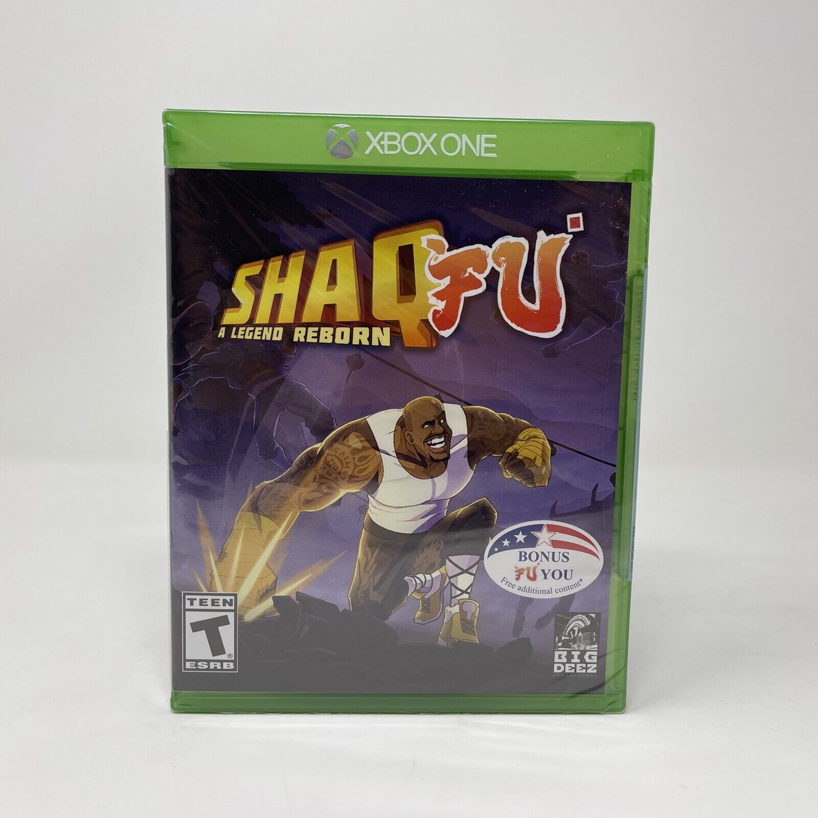 Shaq Fu: A Legend Reborn (Microsoft Xbox One, 2018) BRAND NEW SEALED