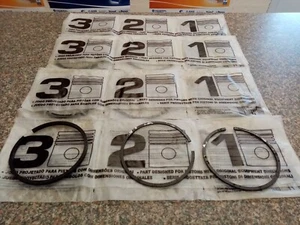 Vauxhall 2.3L Piston Ring SET Firenza Viva Magnum Victor, Bedford CF STD or 020" - Picture 1 of 2