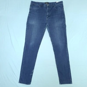 Carre Jeans Mens XL W34 L33 Slim Fit Tapered Leg Mid Rise French Streetwear - Picture 1 of 19