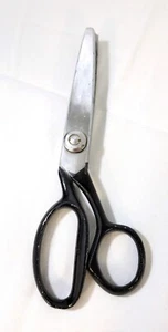 Vintage 7" Pinking Shears Sewing Scissors Wavy Decorative Craft MEGO - Picture 1 of 12