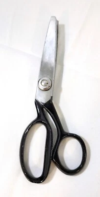 Vintage 7" Pinking Shears Sewing Scissors Wavy Decorative Craft MEGO - Image 1 of 4