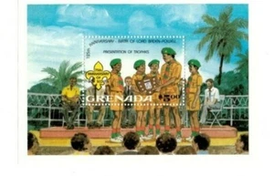 Grenada - 1982 - Boy Scouts - Souvenir Stamp Sheet - Scott#1092 - MNH - Picture 1 of 1
