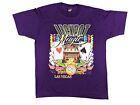 90s VTG Las Vegas Graphic Tee Jackpot Magic Slot Machine Poker Single Stitch XL