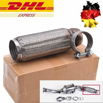 Flexrohrsatz Repsatz Reparaturohr für Mercedes Sprinter 906 218 318 518 Flexrohr - Bild 1 von 4