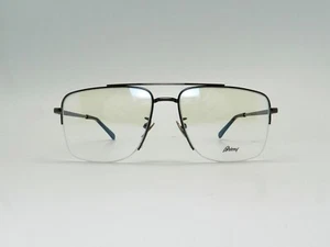 Authentische BRIONI EYEWEAR rechteckiger Titan-Brillenrahmen BR0053O 56-16 - Bild 1 von 34
