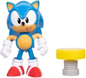 Jakks Pacific Sonic The Hedgehog Figur mit gelbem Federzubehör - kein BOx - Bild 1 von 2