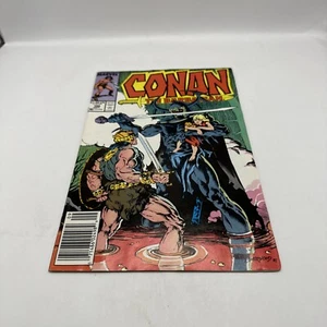 CONAN THE BARBARIAN #198 VOL. 1 MID GRADE NEWSSTAND MARVEL COMIC BOOK H42-54 - Picture 1 of 2