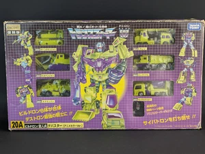 Transformers G1 Encore Devastator Anime Color Version complete Reissue 20A - Picture 1 of 5