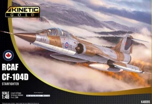 Kits de modelos cinéticos K48095 1:48 RCAF Canadair CF-104D Starfighter - Imagen 1 de 1