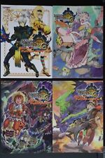 Set completo di fumetti antologici ufficiali di Monster Hunter 3 G Vol.1-4...
