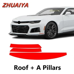 Roof+A Pillars PreCut Paint Protection Film For CHEVROLET CAMARO 2016-2018 - Picture 1 of 6