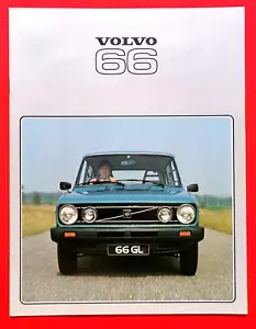 Volvo 66 GL 1978 folleto de ventas mercado del Reino Unido - excelente estado - Imagen 1 de 13