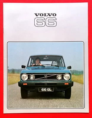1978 VOLVO 66 GL Sales Brochure UK Market - Excellent Condition - Image 1 of 4