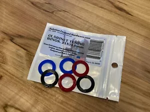Clarinet Tuning Rings, Big 6 pc Set Fits Almost All Models Multiple Thicknesses! - Picture 1 of 2