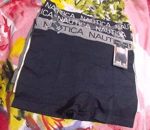 3 NEW NAUTICA INTIMATES NT4027 3PKA MF SEAMLESS SHAPING SHORT PANTIES L - Picture 1 of 2