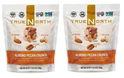 2 Packs True North Almond Pecan Crunch 20 oz Each Pack, Total 40 oz - Image 1 of 4