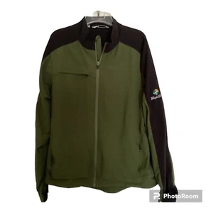 Cutter & Buck Pumpkin Ridge Golf Jacket CB WeatherTec Green & Black Large - Picture 1 of 4