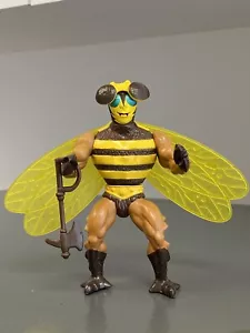 Vintage 1984 He-Man Masters of the Universe MOTU Buzz Off NEAR MINT Hong Kong - Picture 1 of 14