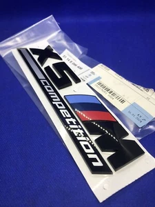 Logo Badge Emblème BMW X5 M X5M compétition 51148096408 Original F15 G05 Neuf - Foto 1 di 24