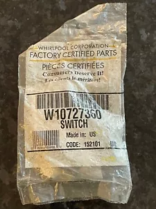 Genuine W10727360 Whirlpool Microwave Switch - Picture 1 of 1