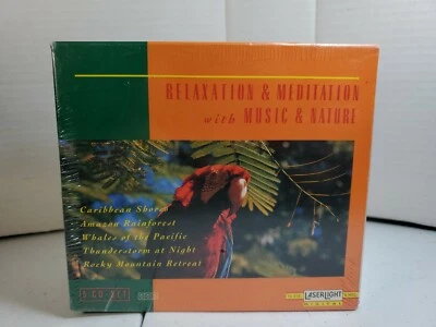 5 CD Set 5 Hours Relaxation & Meditation with Music & Nature - Image 1 of 3