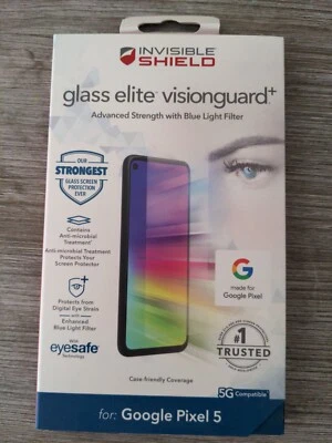 InvisibleShield Glass Elite Visionguard+ for Google Pixel 5 - New in Box - Image 1 of 4