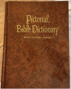 Pictorial Bible Dictionary with Topical Index 1975 The Southwestern Company  - Picture 1 of 11
