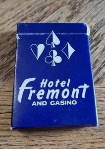 Hotel Fremont and Casino Playing Cards - Vintage - Opened - Picture 1 of 2