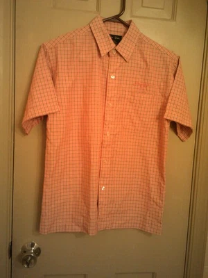 Camisa para niños marca Sean John, talla M (12-14) manga corta, botón delantero. Foto 1 de 2