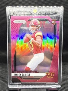 Panini Prizm 2024 - Rookies Jayden Daniels #347 Pink Prizm (RC) - Imagen 1 de 2