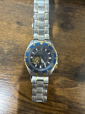 Bulova Men's Marine Star  Automatic Watch Stainless Steel, Silver Gold Tone - Image 1 of 2