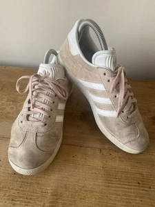 Adidas Originals Gazelle Nude Halo Blush Pink UK 5.5 shoes trainer - Picture 1 of 22