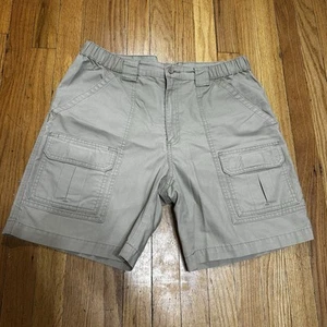 Savane Men’s Khaki Cargo Shorts 34 Gorpcore Hiking Outdoors Fishing - Picture 1 of 13