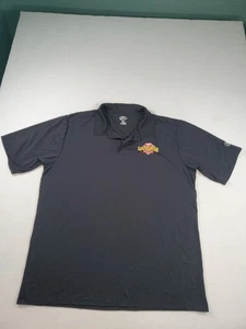 Polo de baseball Rawlings Gold Glove Club homme XL rayures noires polyester - Photo 1/16