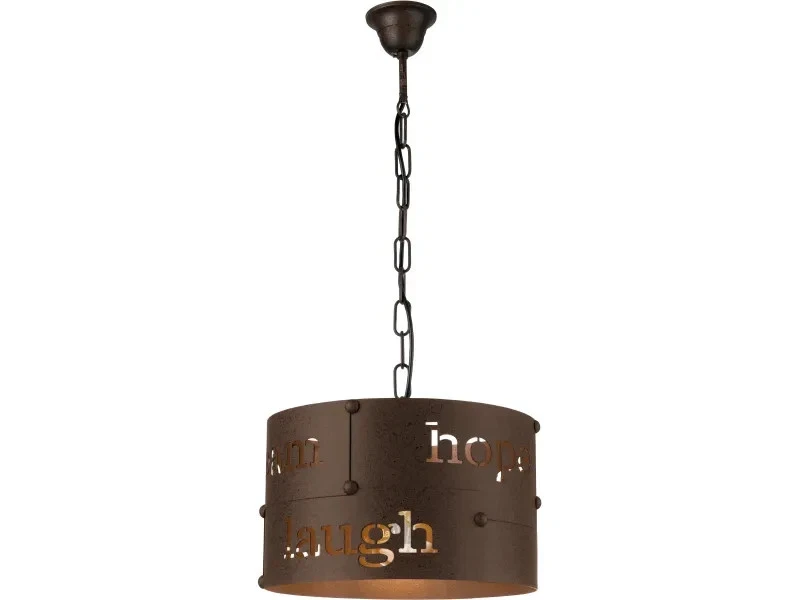 Eglo Pendelleuchte Coldingham Rostfarben Ø 32 cm - Bild 1 von 1