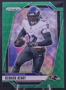 Panini Prizm 2024 - Derrick Henry #20 Green Wave Prizm - Imagen 1 de 2
