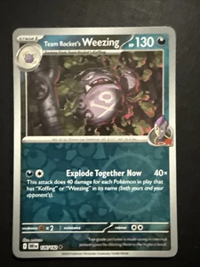 Team Rocket's Weezing 126/182 Sv10: Destined Rivals Reverse Holo - Picture 1 of 1