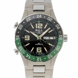 BALL Stokeman Marine GMT DG3000A Day Date Automatic Mens Watch 90287989 - Picture 1 of 7