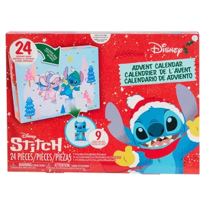 DISNEY STITCH 24 Days Of Christmas Holiday Advent Calendar Angel 9 Figures - Picture 1 of 5