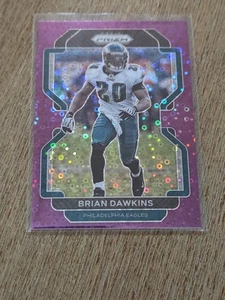 #11/35 2021 PANINI PRIZM BRIAN DAWKINS PURPLE NO HUDDLE DISCO PRIZM EAGLES - Bild 1 von 3