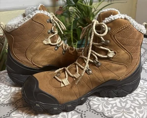 Oboz Bridger Mid Waterproof Hiking Boots Womens Size 10.5 Outdoor No Insoles - Picture 1 of 6