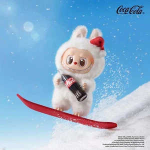 Pop Mart Coca-Cola Monsters Labubu Vinyl Face Plush Toy Figure - Surprise Shake - Picture 1 of 4
