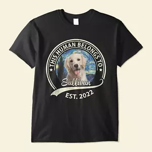 Pet Face Personalized Photo Shirt Birthday Loving Gift For Dog Mom Cat Mom C - Picture 1 of 4