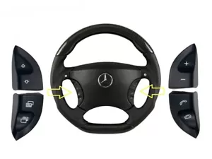 Lenkradtasten Knopf Schalter Mercedes S-Klasse W220 CL W215 C215 - Picture 1 of 3